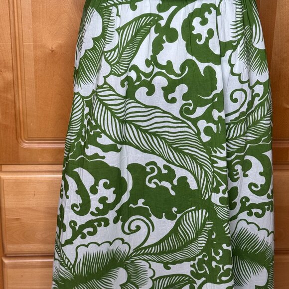 NWT Velvet by Graham and Spencer NWT Sz XL Juliana Skirt and Top in Green Floral - Picture 3 of 16